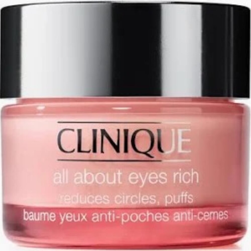 Clinique All About Eyes Rich.  Reduces Circles, Puffs.  NWT.